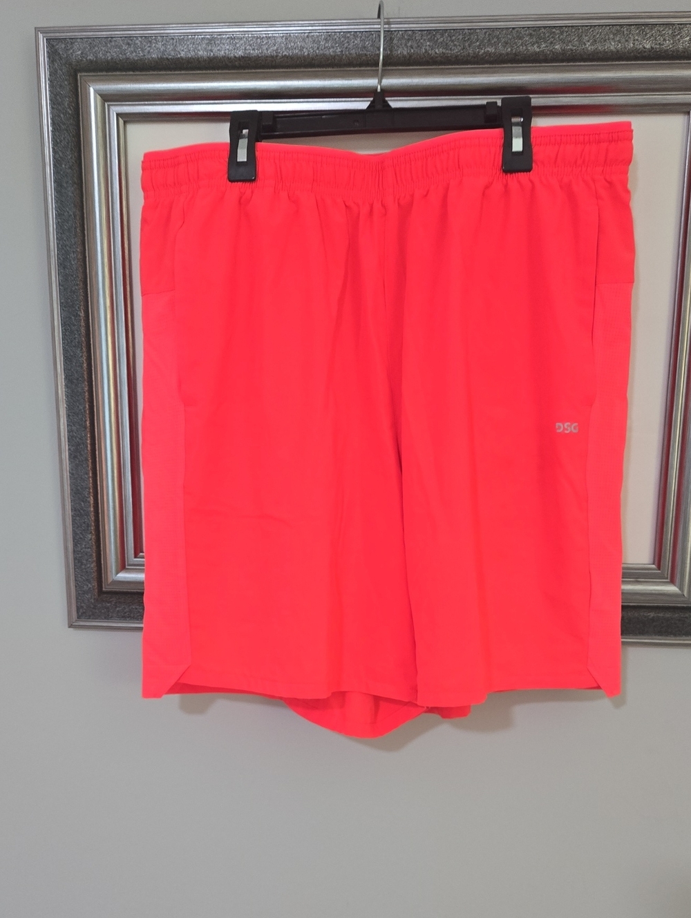 DSG Men's Neon Coral Athletic Shorts